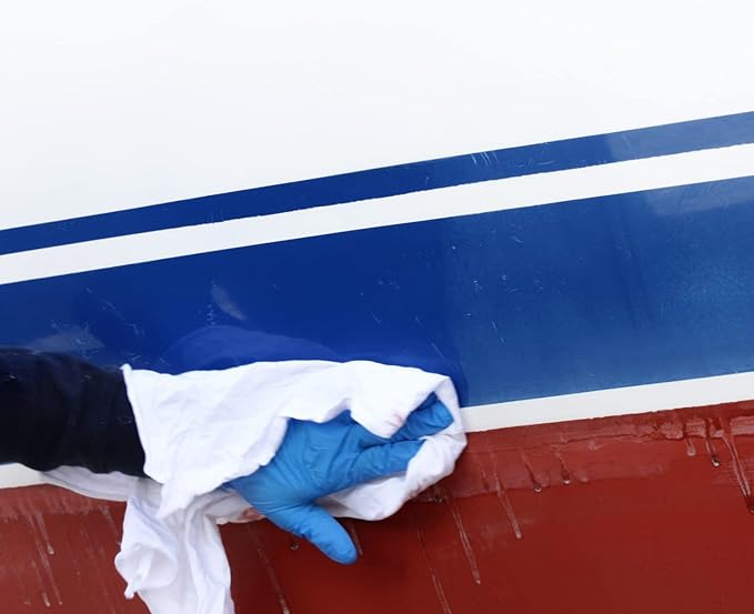 TotalBoat TotalBuff Marine Rubbing Compound (Quart) | Removes Heavy Oxidation and Scratches | Aggressive Fast Cut Liquid Formula for Fiberglass Gelcoat & Paint Restoration on Boats and Cars