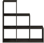 Furinno Pelli 3-2-1 Cubic Storage Cabinet, Espresso