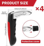 4 Pack Car Handle Assist for Elderly, Portable Auto Cane 3-in-1 Vehicle Support Handle with Anti-Slip Grip, Handicap Car Door