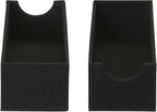 Household Essentials 2-Pack of Drawer Organizers, Sturdy Chipboard with Soft Polyester Cover, Handy and Fashionable Organizat