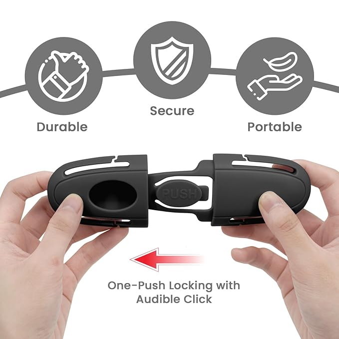 Universal Child Car Seat Chest Harness Clip – Kids Seat Belt Adjuster & Anti Escape Buckle Guard, Child Safety Car Seat Belt 