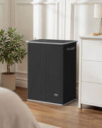 SOLEDI Laundry Hamper with Lid 130L Large & Tall Collapsible Laundry Basket, Clothes Hamper with Bag Removable Easy to Carry,