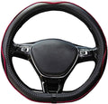 Mayco Bell Flat Bottom Steering Wheel Cover Anti-Slip,Safety,Soft,Breathable,Durable,Full Surround,Comfortable Grip Microfibe