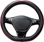 Mayco Bell Flat Bottom Steering Wheel Cover Anti-Slip,Safety,Soft,Breathable,Durable,Full Surround,Comfortable Grip Microfibe