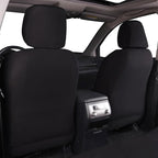 Flying Banner Car Seat Covers Front Seats and Rear Bench Mesh Fabric Rear Bench Split Polyester Cover Easy Installation SUV C