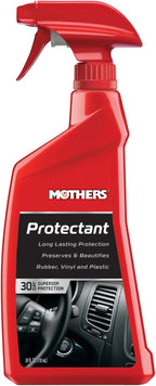 Mothers Protectant, 24 oz. – Long-Lasting UV Protection for Rubber, Vinyl & Plastic, Shields Dash, Trim, Bumpers & Tires from