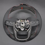 MEWANT Steering Wheel Cover for GMC Sierra Steering Wheel Cover for GMC Sierra 1500 / Sierra 1500 Limited/Sierra 2500 / Sierra 3500/ Yukon (XL) Hive Microfiber Leather