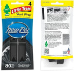LITTLE TREES Car Air Freshener | Vent Wrap Provides Long Lasting Scent, Invisibly Fresh | New Car Scent, 16 Air Fresheners