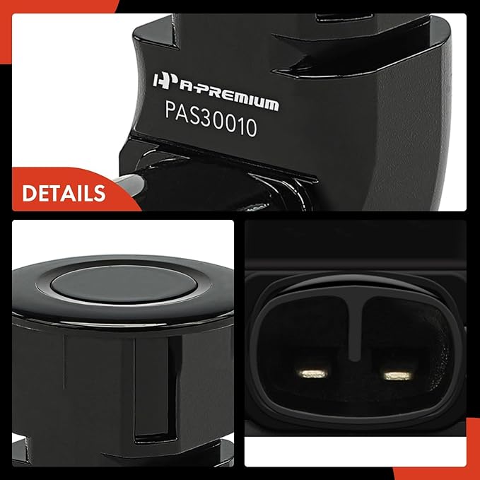 A-Premium Reverse Backup Parking Assist Sensor Compatible with Lexus Models - IS F 2008-2010, IS250, IS350, 2006-2010, GS300 2006, GS350 2007-2011, GS430, GS450h, GS460 - Repalce# 8934130010