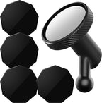 Magnetic Mount for Garmin Dash Cam,with 4 PCS Windshield Sticky,Strong Adhesive and Magnet, Compatible with Garmin Dashcam Mini 2/Mini 3/67W/57/47/Tandem and etc., Low-Profile Design
