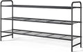 Kitsure Shoe Rack - Stainless Steel Shoe Organizer, Sturdy Shoe Rack for Closet and Front Door Entrance, Free Standing Shoe S