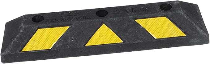 Luxshiny Block for Garage Parking Stopper for Trucks Trailers and Cars Easy to Install Garage Parking Aid for Safety and Space
