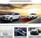 EASYGUARD EBS001 car Blind spot Monitor System Area Detection System Blind spot sensors for Cars Blind spot Alert 24Ghz DC12V