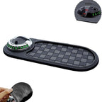 Multifunction Car Anti-Slip Mat, 360° Rotating Universal Phone Pad Holder, Car Anti Slip Mat Dashboard Mobile Phone Holder, w