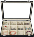 Stratalife Jewelry Organizer Bracelet Holder Organizer Box Earring Storage Drawer Jewelry Display Anti Tarnish Ring Holder Fo