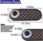 Multifunction Car Anti-Slip Mat, Rotatable Temporary Parking Number, Universal Auto Dashboard Organizer Pad Accessory for Pho