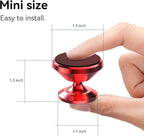 Coolpow【2 Packs 】Magnetic Phone Holder for car【Strong Magnet】phone holders for your car phone holder Mount for Car【4 Metal Plate】Universal Dash cell phone car mount for iphone Samsung car accessories