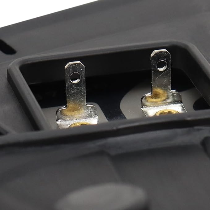 TRQ Driver Side Mirror Glass Heated Blind Spot For Factory Equipped Mirrors Compatible with 2019-2023 Toyota RAV4