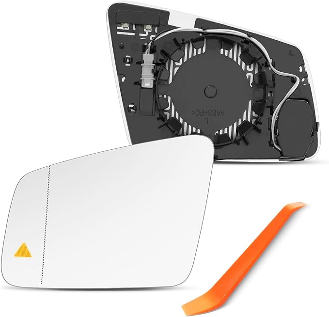 Driver Side Blind Spot Mirror Compatible with Mercedes Benz A220 W176, B250 W264, C300 W204, E350 W212, S550 W221, GLA250 X156, GLK350 X204, Mercedes Benz A B C E S Class GLA GLK, Left Side