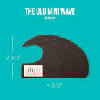ulu Lagoon Hanging Car Air Freshener | Tropical Beach Coconut Surf Wax Scent Mini Wave | Long Lasting Car Freshener, Closet a