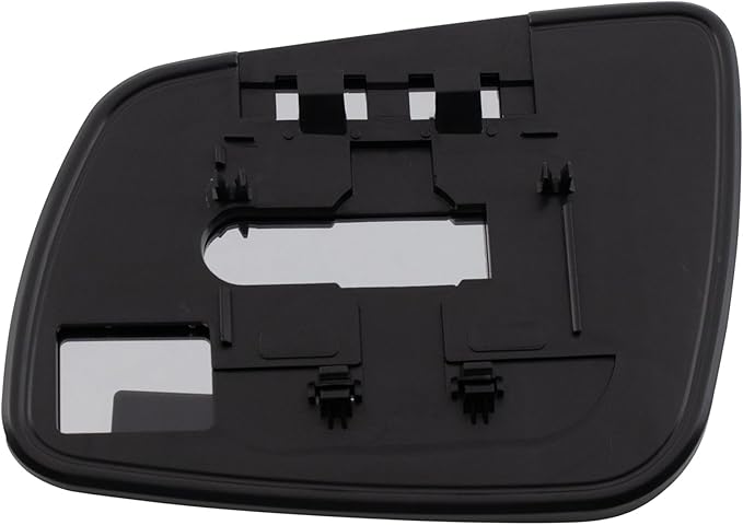 TRQ Passenger Side Mirror Glass Non Heated Convex For Factory Equipped Mirrors Compatible with 2008-2014 Mitsubishi Lancer