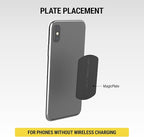 Scosche MPLT54T-4PKBP0 MagicMount Replacement Plate Kit for Magnetic Car Phone Mount Holder, Metal Plates w/Extra Strength Hold for Smartphone, Tablet, Magnet Cell Phone Stand & Phone Case, Pack of 4