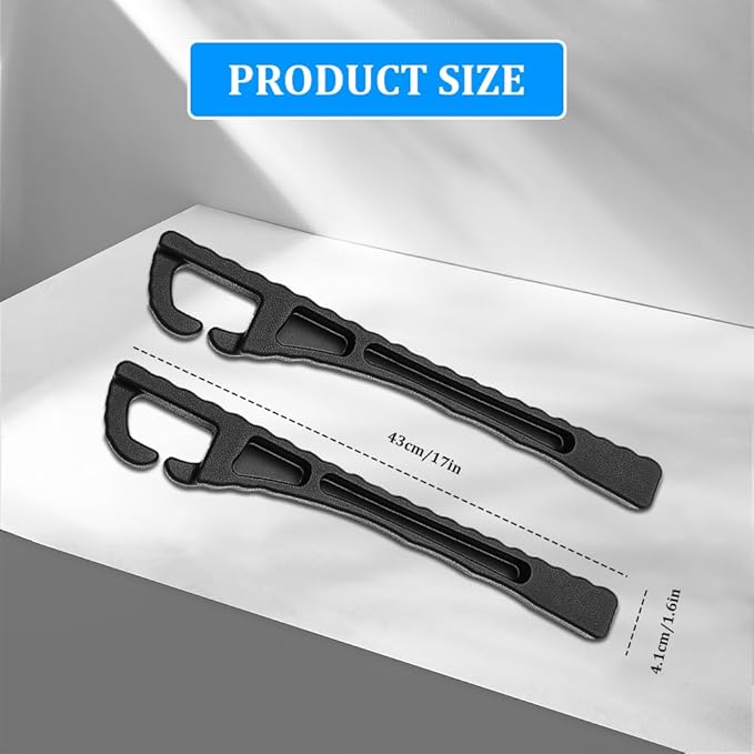 2PCS Car Seat Gap Filler Organizer, Multifunctional Car Gap Filler Organizer Storages Phone Key Avoids Things Falling, Universal Car Blocker Between Seats for Most Vehicles