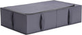 TYEERS Under Bed Storage Containers, Durable Fabric, Washable, Collapsible, Under Bed Storage Bins for Clothes, Blankets, She