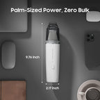 Handheld Vacuum Cordless, Car Vacuum Portable with 2 Suction Modes, Blow & Suction 2-in-1, Mini Vacuum Cleaner Rechargeable f