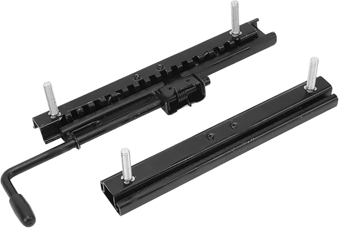 Seat Slide Rails Double Locking Seat Slider 2pcs Seat Slider Track Strong Strength Seat Sliding Fit for Go Kart Four Wheel Off Road Utv