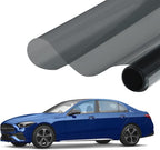 Nano Ceramic Window Tint Film for Cars, 1.8Mil Thickness, DIY Installation, UVR 99% Heat& UV Block and Scratch Resistant, Privacy Protection or Professional Application