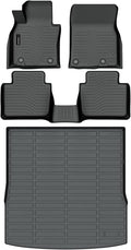 Auxko All Weather Floor Mats Cargo Liner Fit for Mazda CX-50 2026 2025 2024 2023 Not for Hybrid TPE Rubber Liners CX50 Accessories All Season Guard Odorless Anti-Slip Floor Mats Cargo Liner