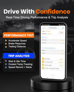 ANCEL AD310 Pro 2-in-1 OBD2 Scanner & Car Battery Tester, Diagnostic Tool with Bluetooth APP for iPhone & Android,