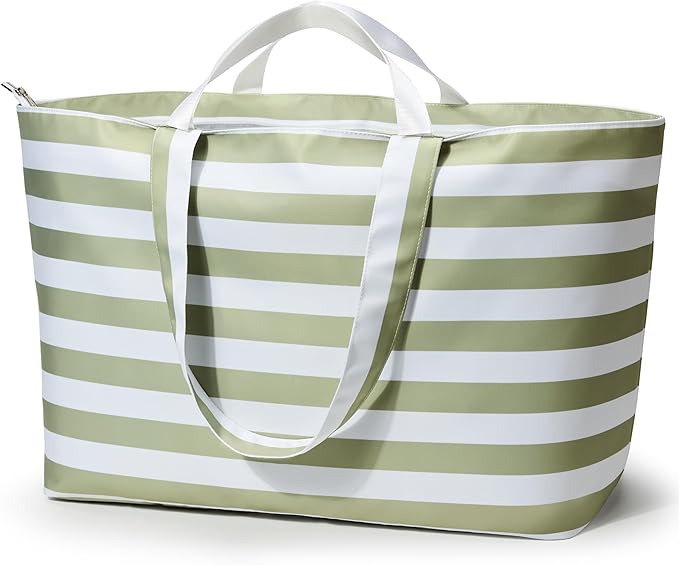 KALIDI 60L Extra Large Duffle Bag, Beach Tote Zipper Utility Oversized Weekender Carrier Travel Shopping Reusable Grocery Bag