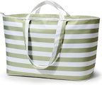 KALIDI 60L Extra Large Duffle Bag, Beach Tote Zipper Utility Oversized Weekender Carrier Travel Shopping Reusable Grocery Bag