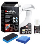Automotive Headlamp Restoration Fluid Kit, 2026 New Automotive Headlamp Restoration Fluid Oxidized Kit, Multifunctional Car Headlamp Clarity Restoration (1)