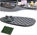 Multifunctional Car Anti Slip Pad, Multifunctional Rotatable Phone Holder Car DashboardMat with Temporary Parking Number, Aut