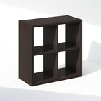 Furinno Cubic Closet Organizers and Storage, 4-Cube Closet Organizer, Open Shelf Closet Storage, Extra Thick Frame for Wardro