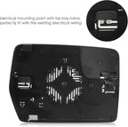 Driver Left and Passenger Right Side Power Heated Mirror Glass for 2011-2014 Ford F-150 with Rear Holder, Blind Spot Convex Side View Mirror, Replace for BL3Z-17K707-E, 4L3Z-17K707-DA