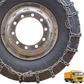 2pcs 9mm Snow Chains for Trucks & SUVs – Reinforced Anti-Skid Chains –Easy On and Off for Ice & Snow 12.00-20 9mm 315/80R22.5