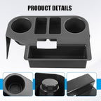 DICMIC Center Console Armrest Add-on Cup Holder for 1994-1997 Dodge Ram 1500 2500 3500