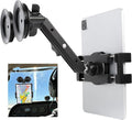 Dual Suction Cup Tablet Holder Mount for Personal Airplane/Boat/Car/Truck Windshield, Pilots iPad Holder Fits iPad Pro Air and Other 4.7-13" Tablets