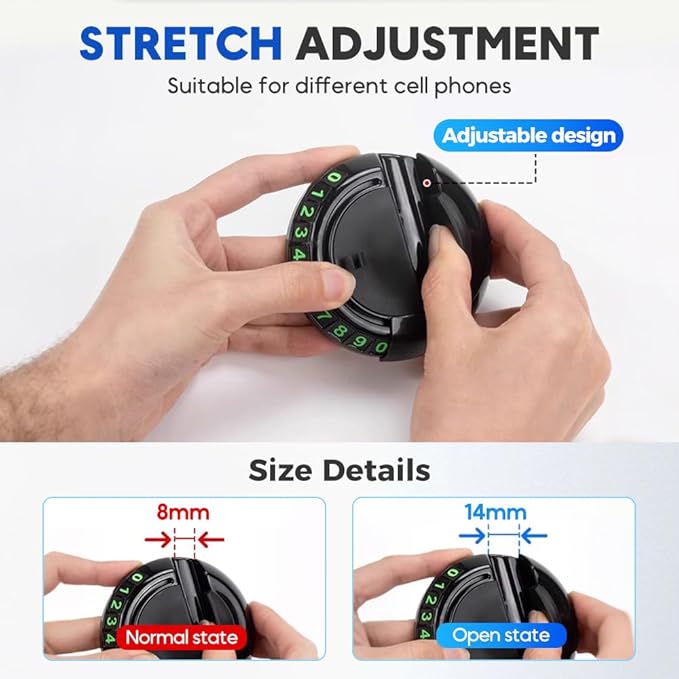 Multifunctional Car Anti Slip Pad, Multifunctional Rotatable Phone Holder Car DashboardMat with Temporary Parking Number, Aut