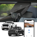 Fitcamx 4K Dash Cam Suitable for GMC Sierra 1500 2500HD 3500HD (HD2-6272, Count The Vents) 2020-2026, OEM Look, UHD 2160P Vid