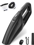 TANYO Handheld Car Vacuum Cordless, Portable Vacuum Cleaner with High Power Suction, Rechargeable Hand Held Vacuum, Mini Hand