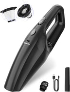 TANYO Handheld Car Vacuum Cordless, Portable Vacuum Cleaner with High Power Suction, Rechargeable Hand Held Vacuum, Mini Hand
