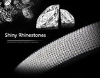 New Diamond Leather Steering Wheel Cover with Bling Bling Crystal Rhinestones, Universal Fit 15 Inch Car Wheel Protector for 