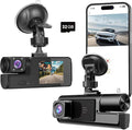 WiFi 1080P Dual Dash Camera for Car Front and Inside Dashcam Car Security Video Recorder,170°Wide Angle Vehicle Cam,WDR,G-Sen