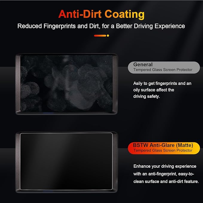 Bronco Screen Protector 12 In for 2021-2024 Ford Bronco Wildtrak/Raptor/Outer Banks/Everglades/Badlands SYNC 4 12" Touchscree
