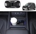 Black Center Console Cup Holder Compatible with Land Rover Defender 90 110 130 2020-2024 Car Cup Holder Expander Storage Box，